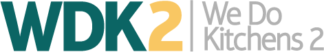 The logo for We Do Kitchens 2